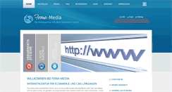 Desktop Screenshot of fema-media.de